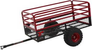 Heavy-Duty Utility Trailer, 1750 lb Capacity, Steel Construction