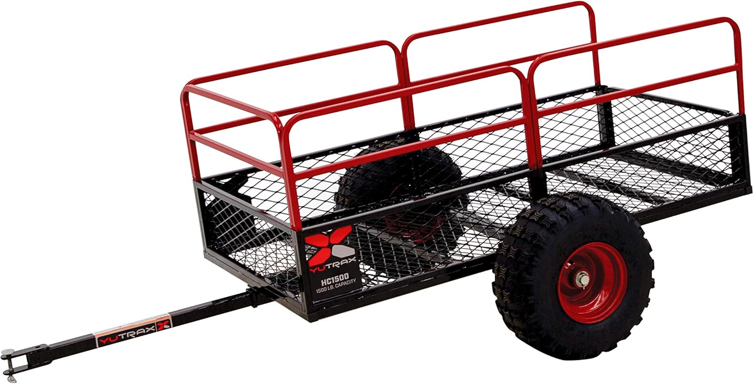 Heavy-Duty Utility Trailer, 1750 lb Capacity, Steel Construction - Image 13