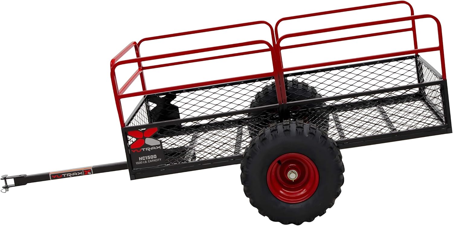 Heavy-Duty Utility Trailer, 1750 lb Capacity, Steel Construction - Image 14