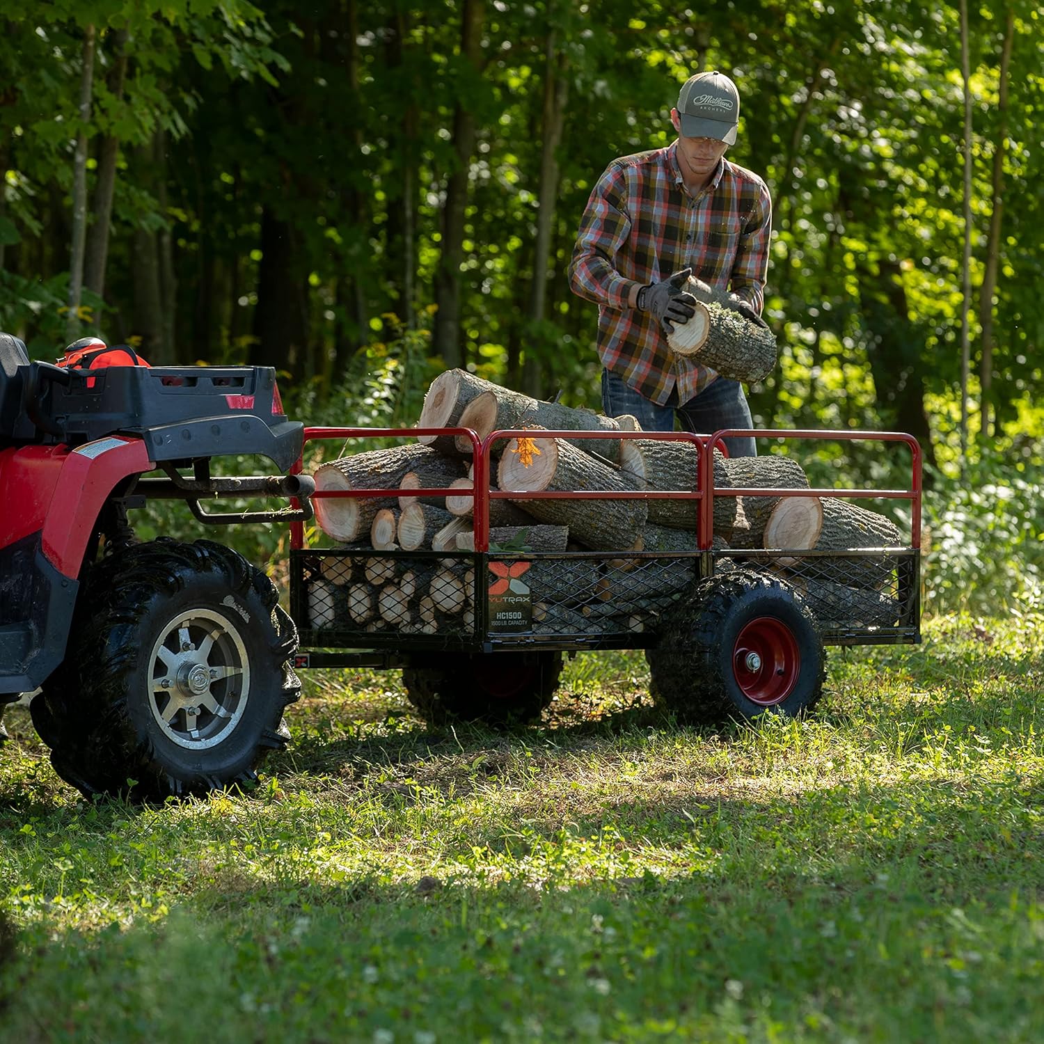Heavy-Duty Utility Trailer, 1750 lb Capacity, Steel Construction - Image 38