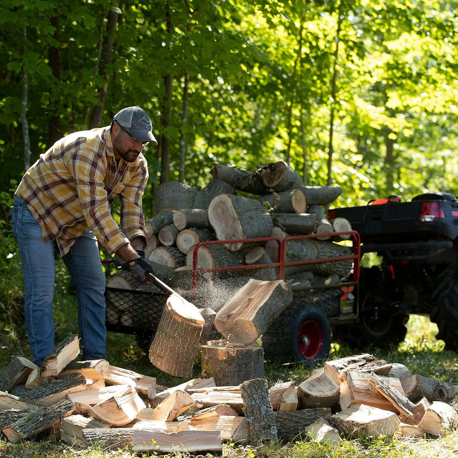 Heavy-Duty Utility Trailer, 1750 lb Capacity, Steel Construction - Image 20