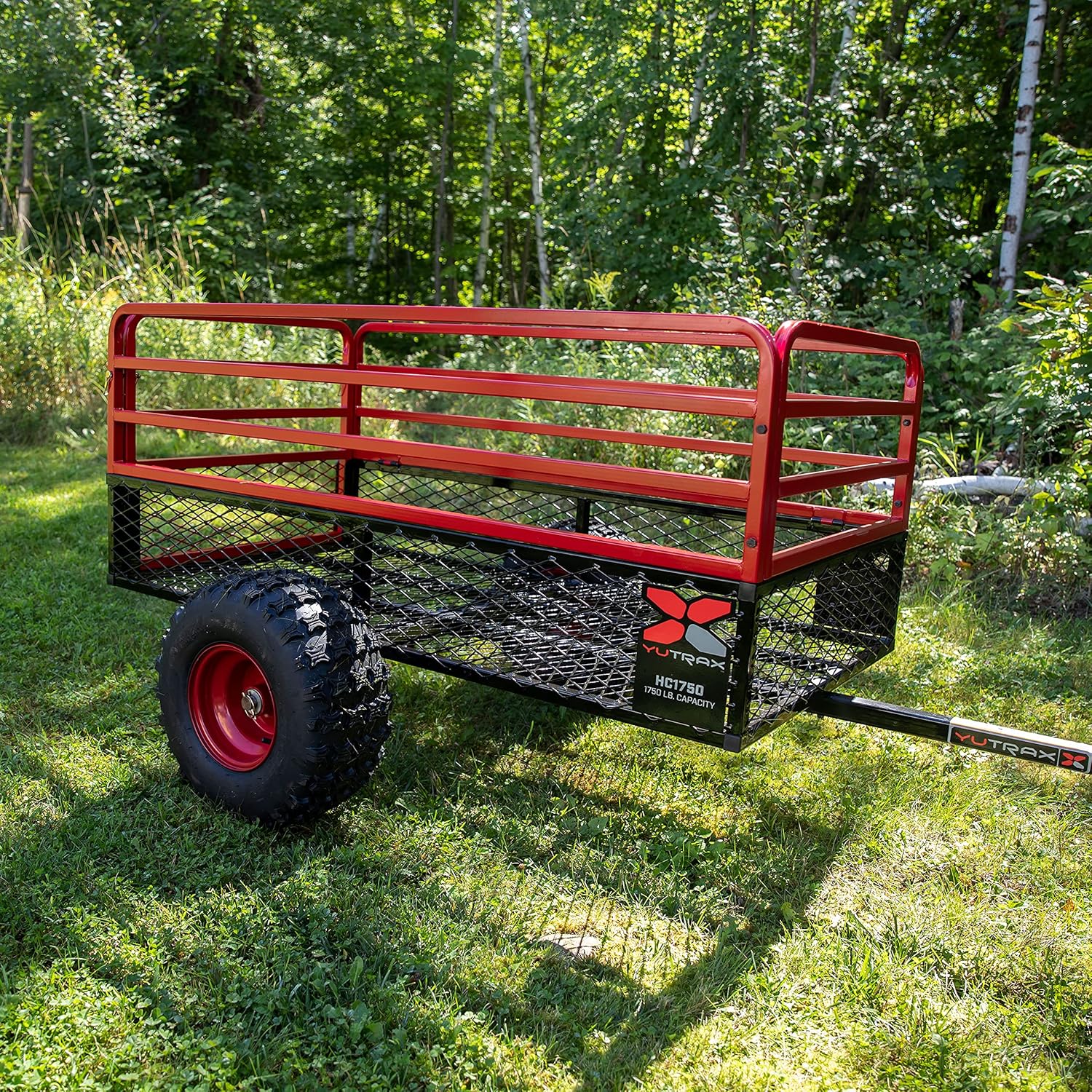 Heavy-Duty Utility Trailer, 1750 lb Capacity, Steel Construction - Image 5